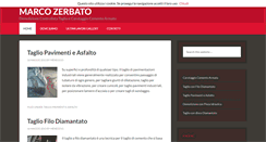 Desktop Screenshot of marcozerbato.com